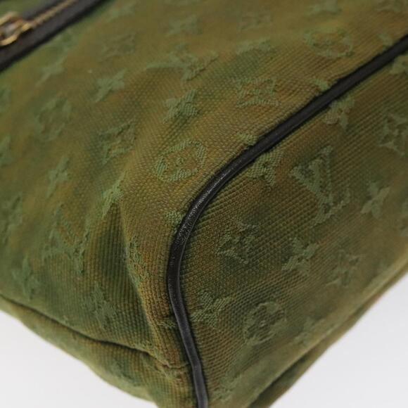 LOUIS VUITTON Monogram Mini Lucille PM Hand Bag Tst Khaki M92682 - Picture 14 of 16